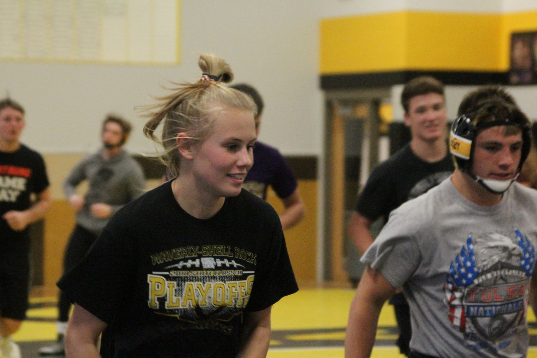 Avery Meier runs